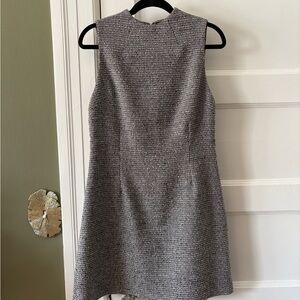 Alice + Olivia Employed Tweed Sleeveless Dress